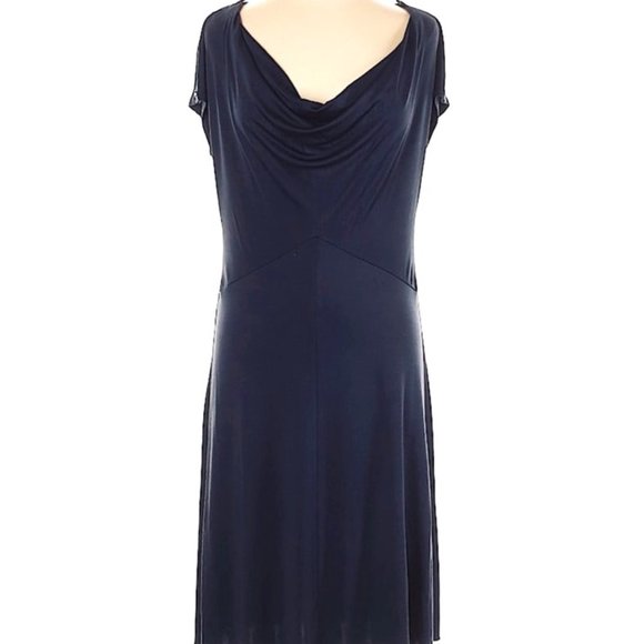 Tory Burch blue dress sz M medium